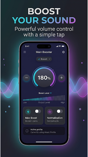 Volume Booster: Sound Launcher Screenshot 3