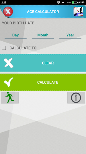 Exact Chronological Age Calc Screenshot 0