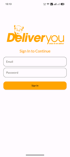 DeliverYou Admin Screenshot 0