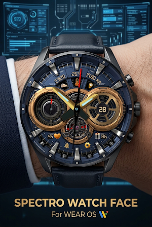 Spectro: Mechanical Watch Face Screenshot 1
