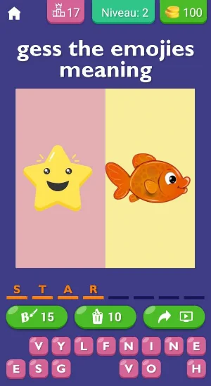 emoji quiz game Screenshot 2