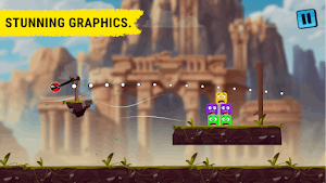 Knock Down Slingshot Shooting Screenshot 1