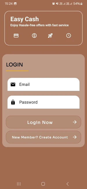 EasyCash Loan - Emi Calculator Screenshot 1
