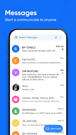 Messenger : SMS, Text Messages Screenshot 1
