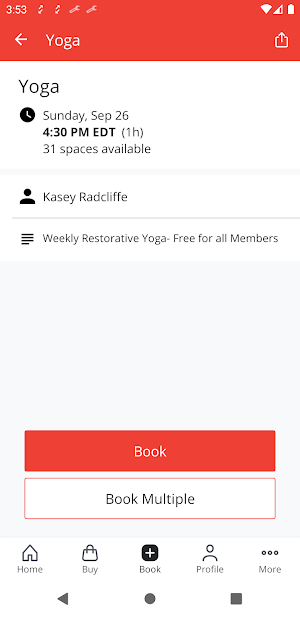 Find A Way Fitness Screenshot 2