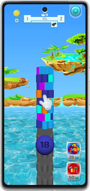 Tower Stack Skill Puzzle Screenshot 1