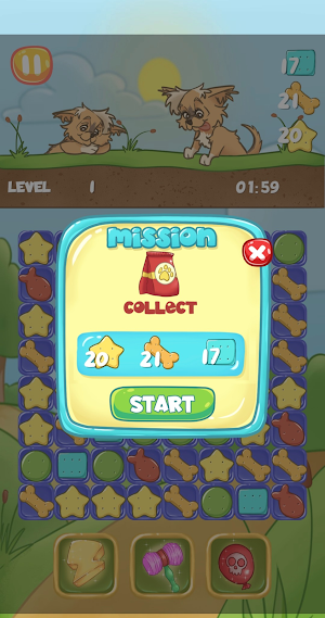 Rabbit Match 3 Screenshot 2