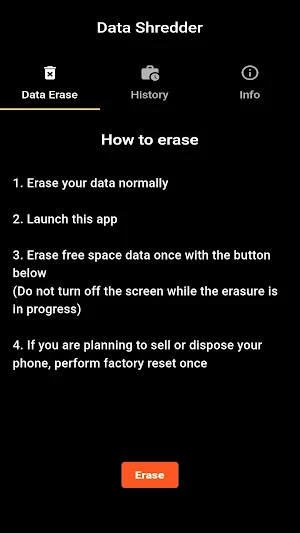 DataShredder Screenshot 2