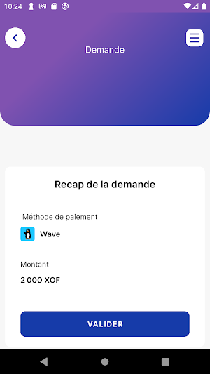 Fintra: Avance sur salaire Screenshot 1