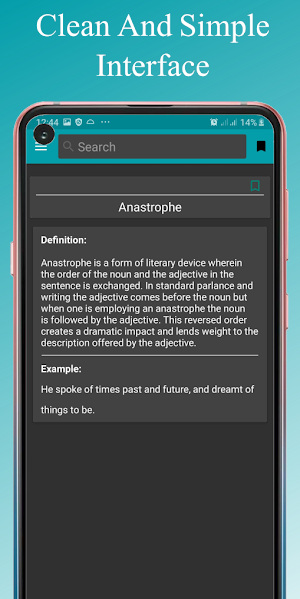 Literary Terms in English Literature Screenshot 1