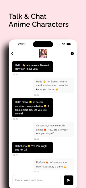 Anime Chat AI: Talk&Chat Anime Screenshot 3