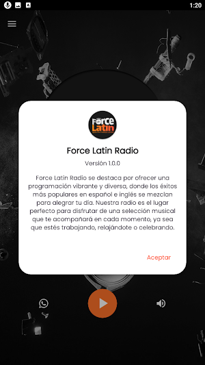 Force Latin Radio Screenshot 3