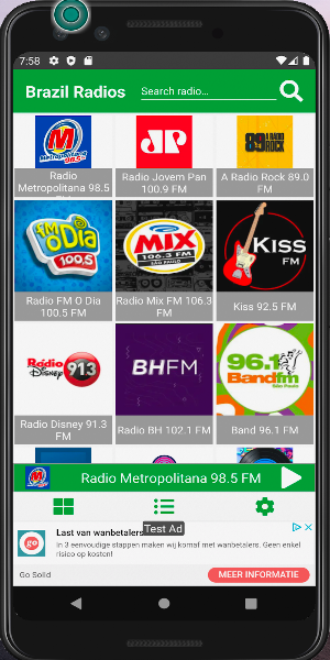 Brazil Radios Screenshot 0