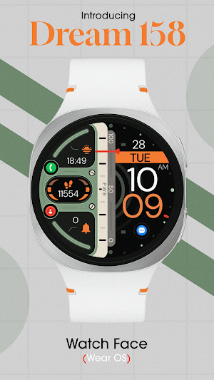 Dream 158 Digital Watch Face Screenshot 0