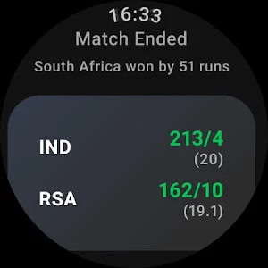 Cricket Watch Screenshot 3
