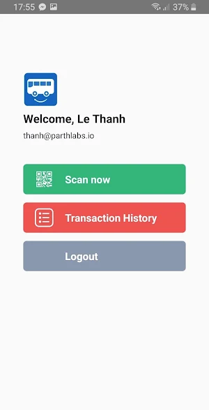 bWallet - Staff Screenshot 1
