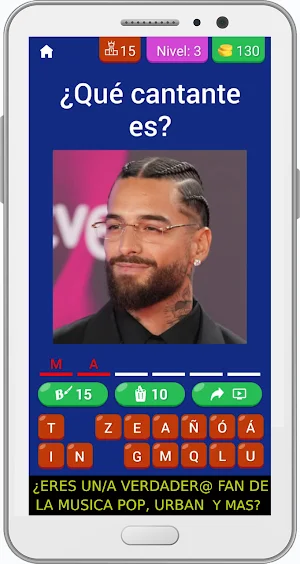 Adivina el Cantante y Canción Screenshot 2