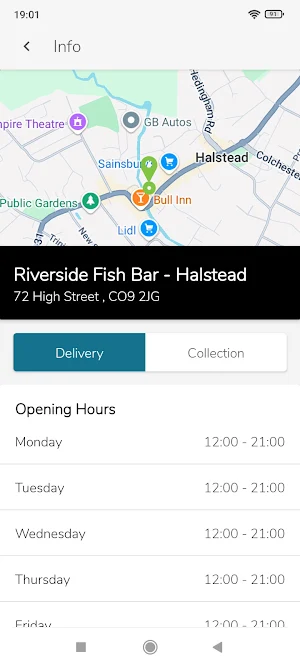 Riverside Fish Bar - Halstead Screenshot 1