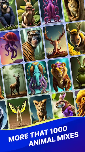 Animal Fusion: AI mix monster Screenshot 0