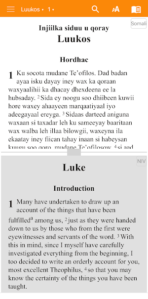 Soomaali Bible Screenshot 1