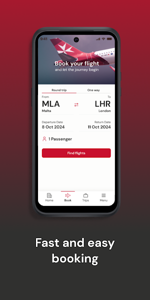 KM Malta Airlines Screenshot 1