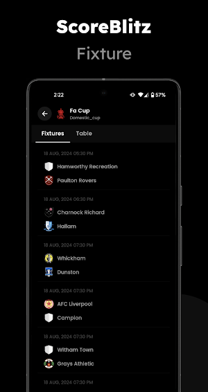 Live Football - Score Blitz Screenshot 3