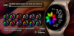 PWW04 - Ladies Digi Watch Face Screenshot 0
