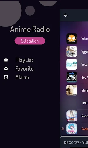 Anime Radio Screenshot 2