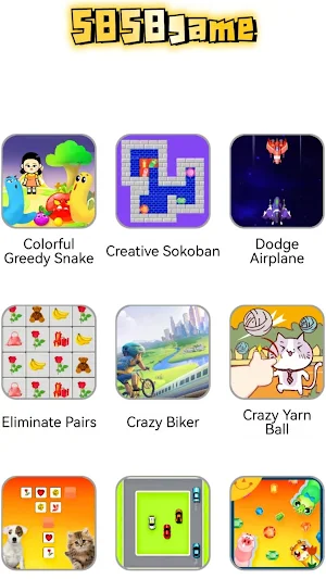5858Game Screenshot 0
