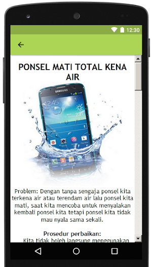 Belajar Sendiri Servis HP Offl Screenshot 2