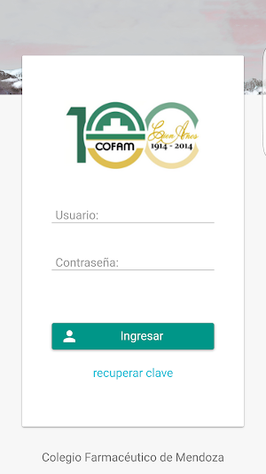 COFAM - Reportes Socios Screenshot 0