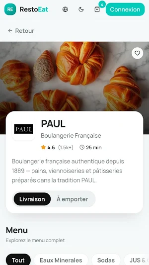 RestoEat Screenshot 0