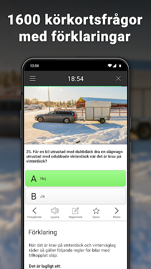 iKörkort BE Screenshot 1