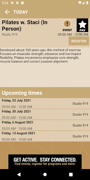 Oakland University Rec Well Screenshot 3