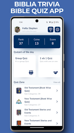 Biblia Trivia | Bible Quiz App Screenshot 0