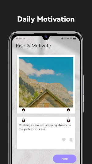Rise & Motivate Screenshot 0