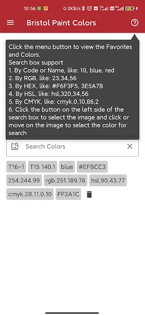 Bristol Paint Colors Screenshot 0