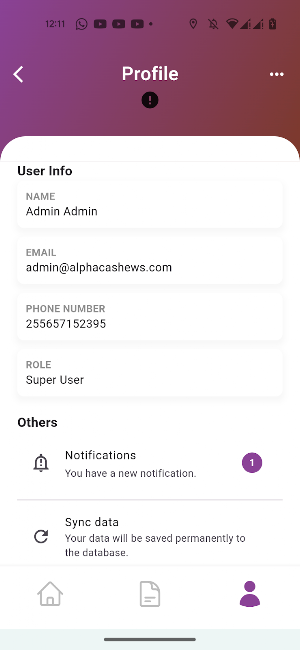 Alphacashews Screenshot 2