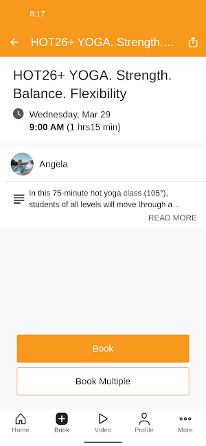 Yoga Health Center Screenshot 2