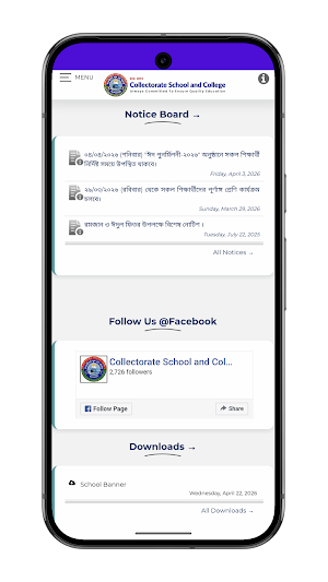 Collectorate School & College Screenshot 3