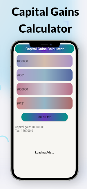 Dev-Capital Gains Calculator Screenshot 3