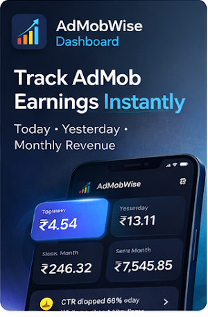 AdMobWise – AdMob Dashboard Screenshot 0