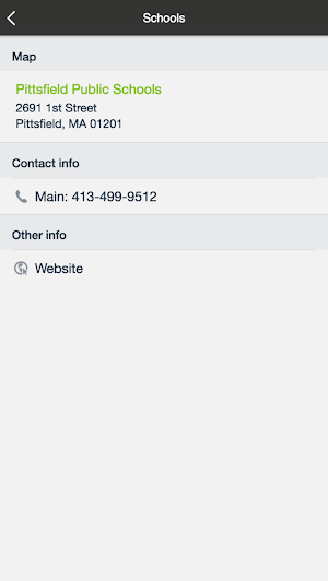 Pittsfield Public Schools Screenshot 1