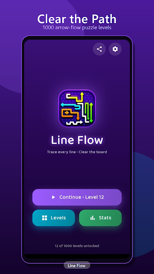 Line Flow: Clear the Path Screenshot 0