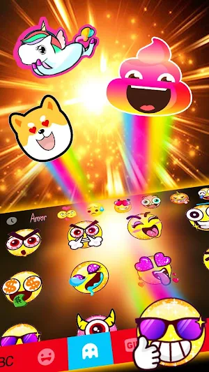 Bubble GAME 3D Keyboard Screenshot 3