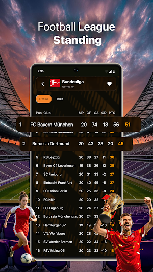 MatchScore: Soccer Live Scores Screenshot 3