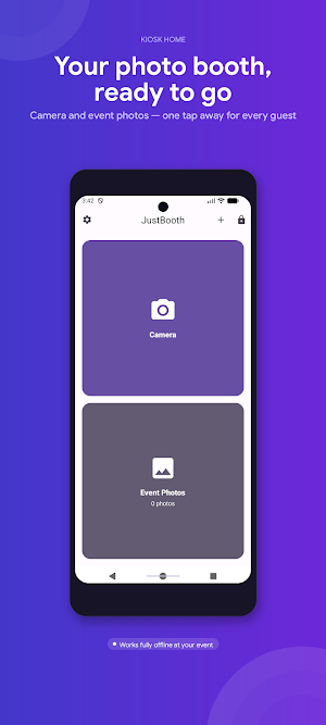 JustBooth – DIY Photo Booth Screenshot 0