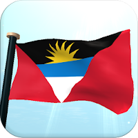 Antigua and Barbuda Flag 3D
