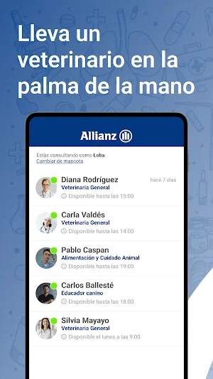 Allianz Mascotas Screenshot 0