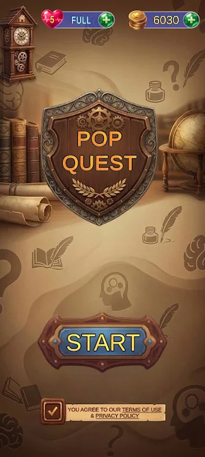 Pop Quest Brain Quiz Screenshot 0